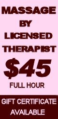 Massage $45 Full hour
